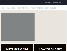 Tablet Screenshot of kodiakfurniture.com